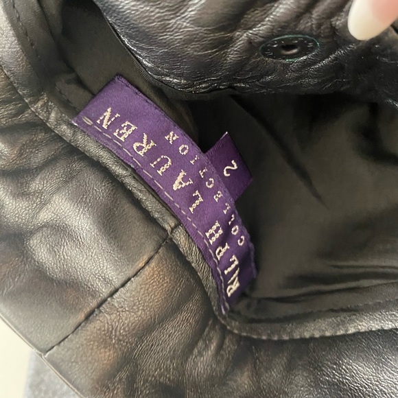 90’s Vintage Leather Boot Pants - Picture 5 of 6